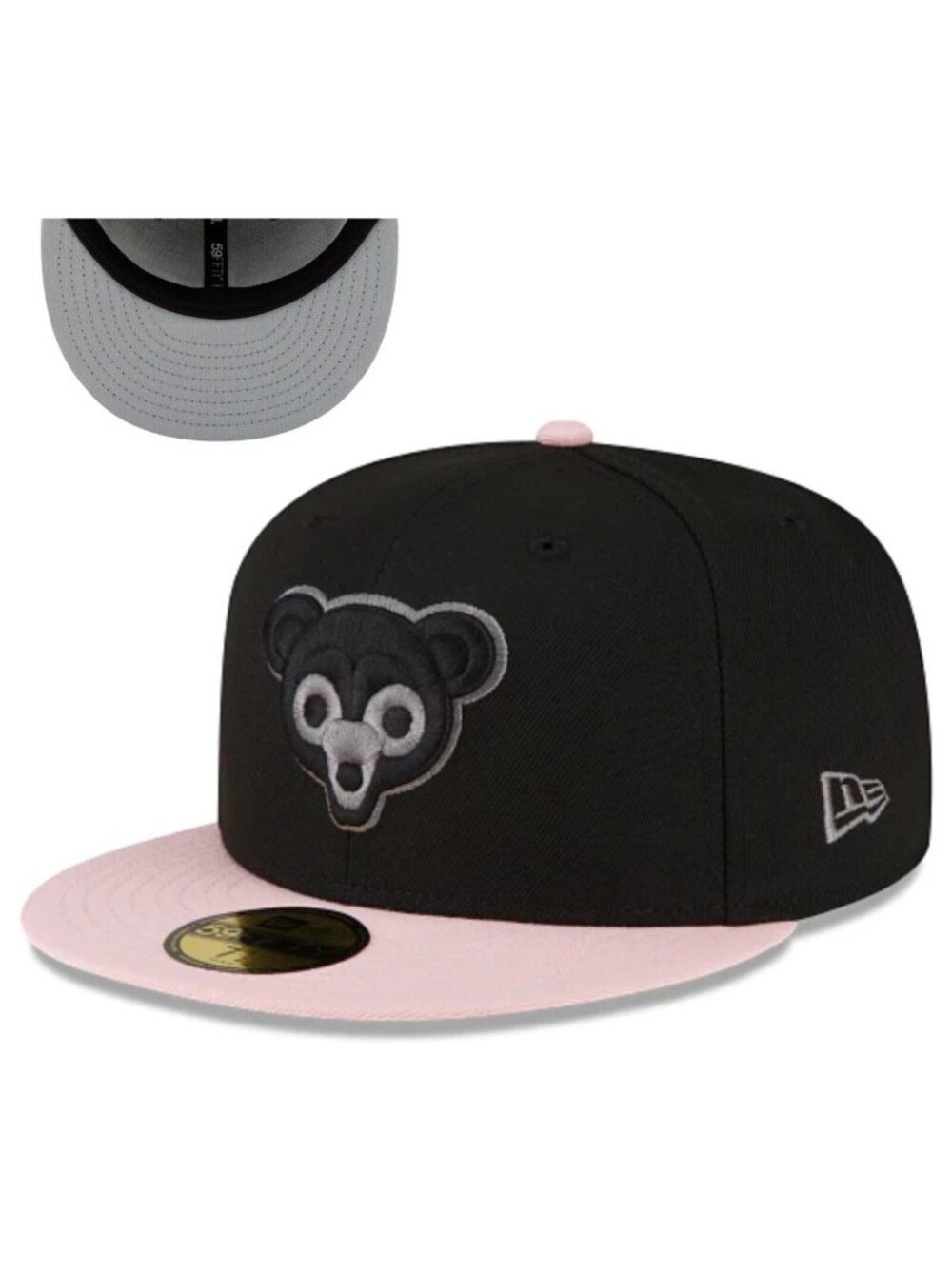 New Era Chicago Cubs 59FIFTY Fitted Hat Blush Pink